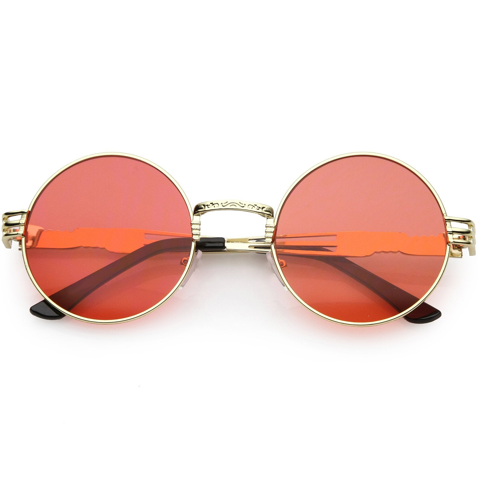 Matte Black Red Mirror Polarized Glass